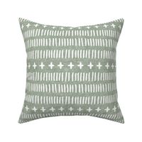 modern farmhouse dash (large scale) sage