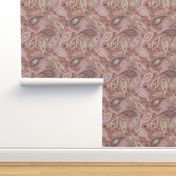 Boho Paisley (dusty pink)