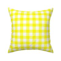 Yellow Gingham - Bright Sunny Summer