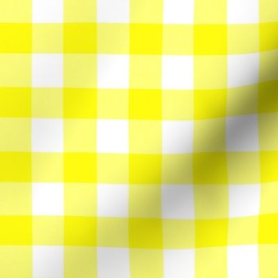 Yellow Gingham - Bright Sunny Summer