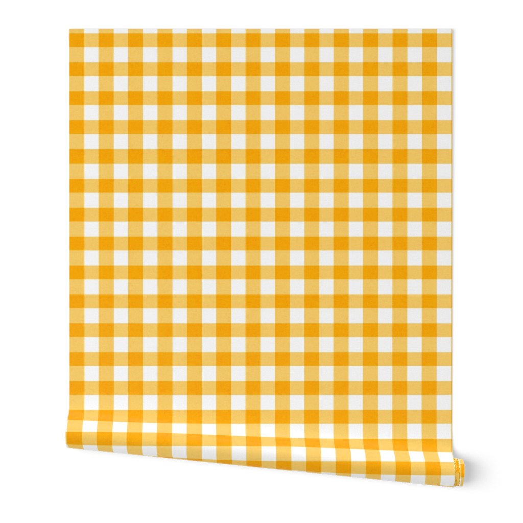 Orange Gingham - Juicy texture 2018