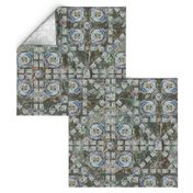 18" ARTSY FLOWERY PAVEMENT NATURAL by FLOWERYHAT