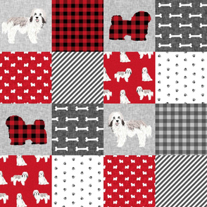 havanese dog fabric pet quilt a cheater quilt collection