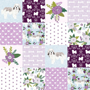 havanese dog fabric pet quilt c cheater quilt collection