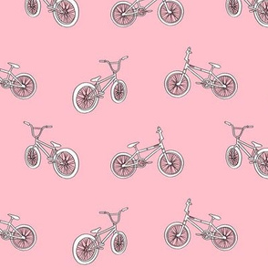 bmx bicycle kids boys fabric sports bike pink
