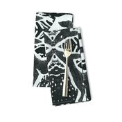 Sighthound Blockprint B&W