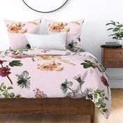 Sofa floral print - 4 yards