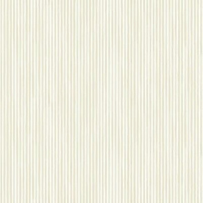 Vertical Watercolor Mini Stripes M+M Quinoa by Friztin