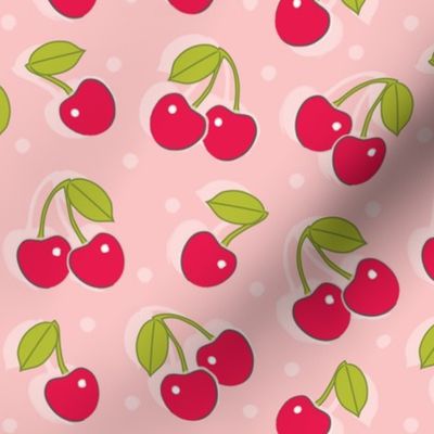 cherries-on-pink