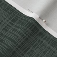 Linen forest green co-ordinate