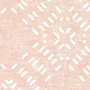 modern farmhouse tile LARGE scale (pink)