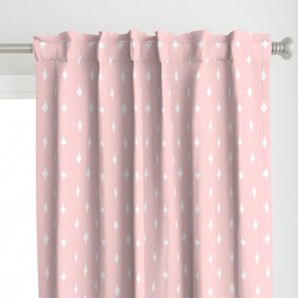 Farmhouse ballet pink polka dots