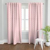 Farmhouse ballet pink polka dots