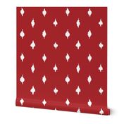 Farmhouse barn red polka dots