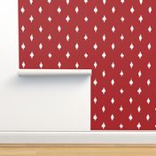 Farmhouse barn red polka dots