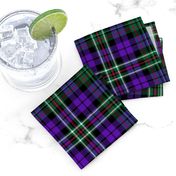 MacRae hunting tartan #3, c.1930, 6" purple