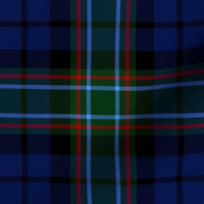 MacRae hunting tartan #2, 6"