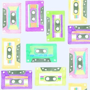 summer mix tape purples