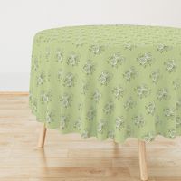 chintz - green 