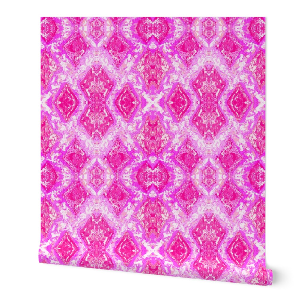 Ikat magenta & violet