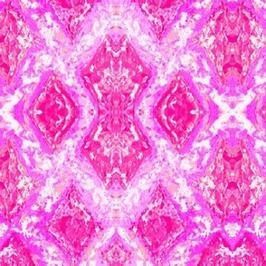 Ikat magenta & violet