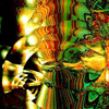 745342-kaleidoscopic-print-yellow-green-orange-by-kalliaxa