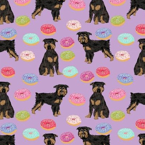 brussels griffon black and tan donuts dog breed purple