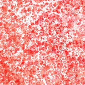 Reddish Pink Watercolor Splatter