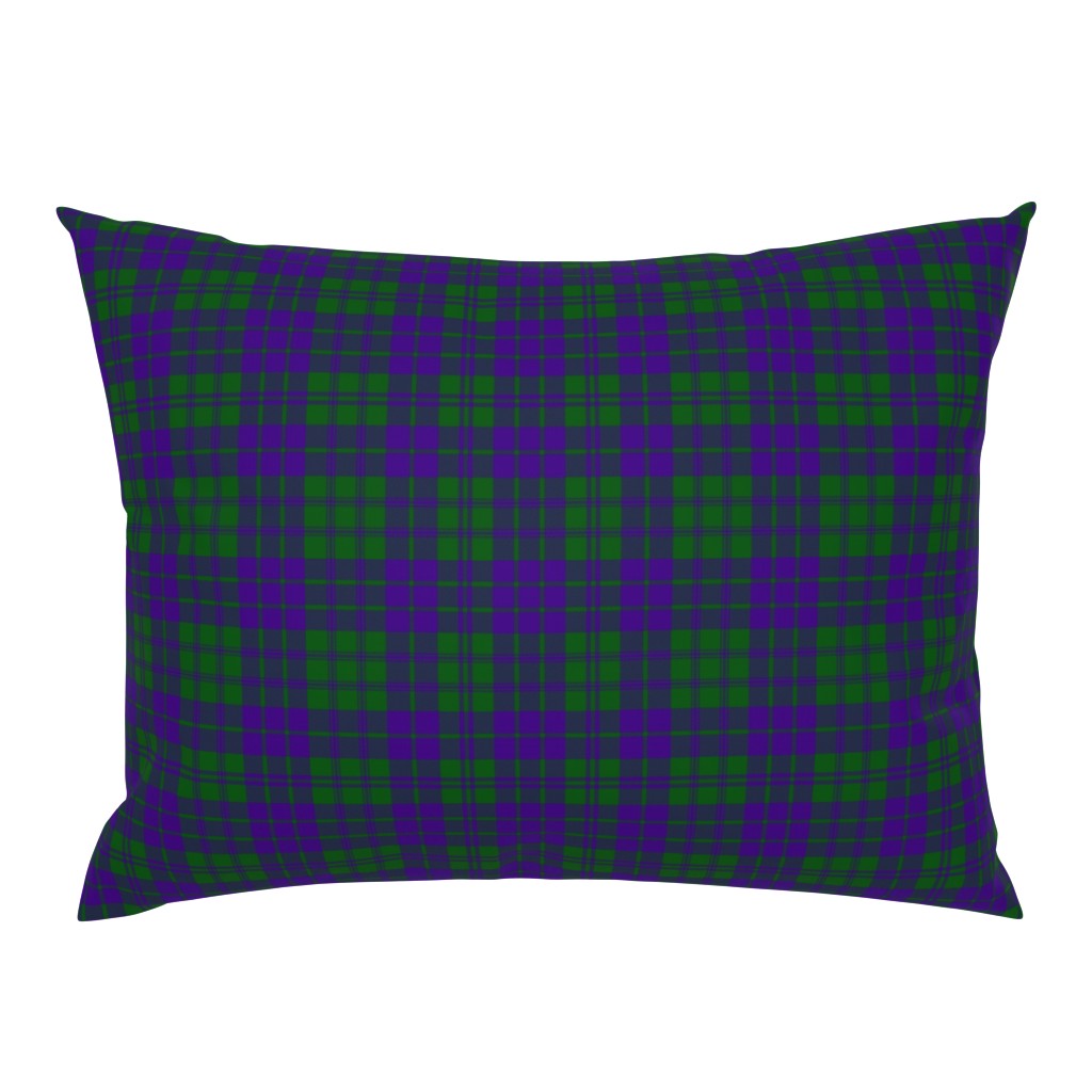 MacRae purple/green tartan, 12" modern colors, c.1819 Wilson's of Bannockburn