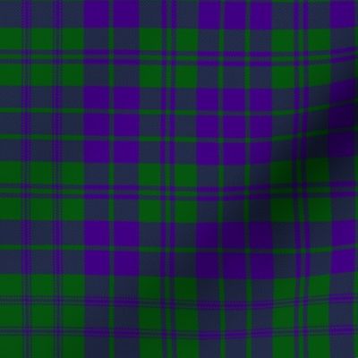 MacRae purple/green tartan, 12" modern colors, c.1819 Wilson's of Bannockburn