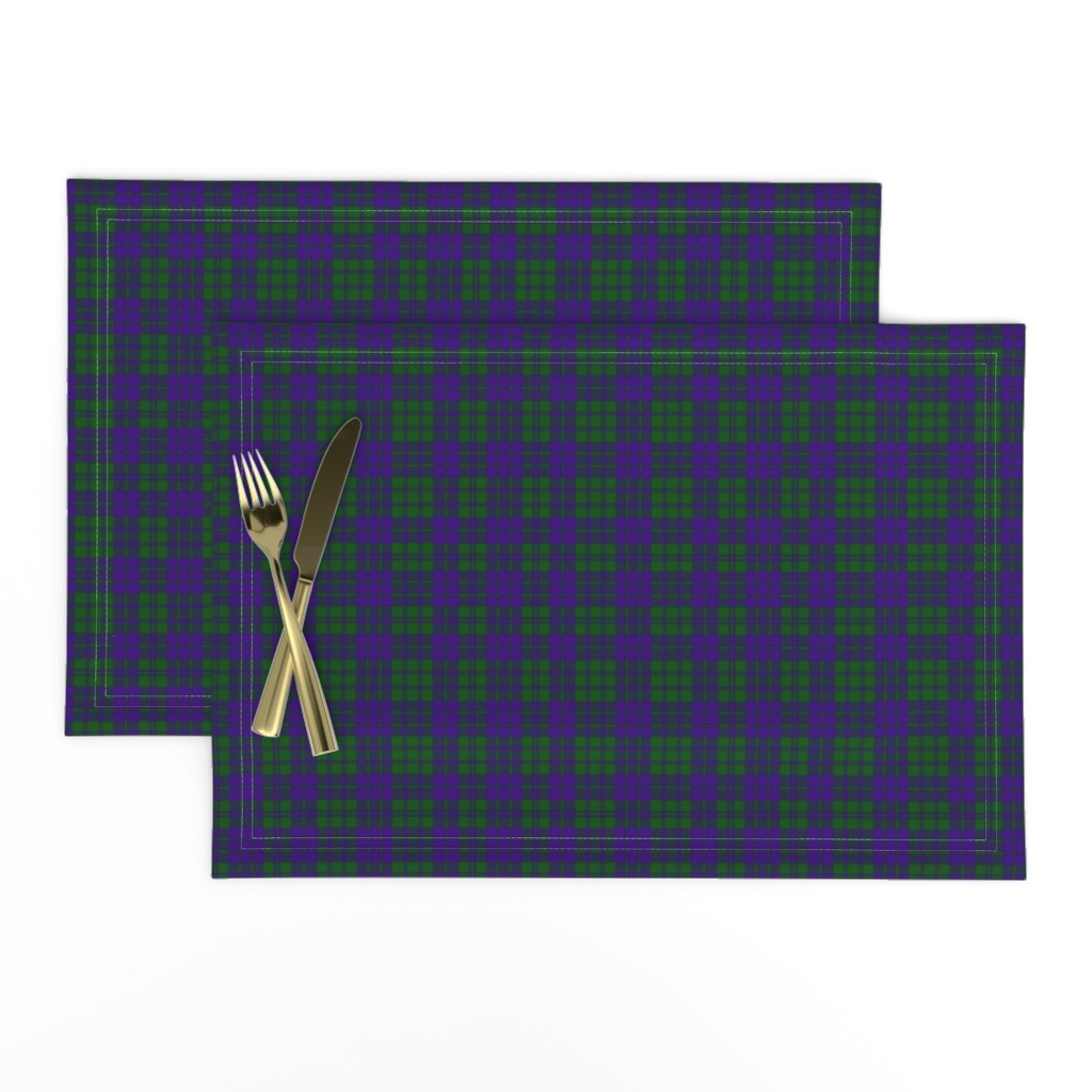 MacRae purple/green tartan, 6" modern colors, c.1819 Wilson's of Bannockburn