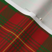 MacRae / MacRea  red/green tartan, 6"