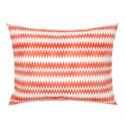 Zig Zag Orange & White