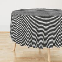 Painted White Stripes on Charcoal (Dark Gray, Distressed Stripes)