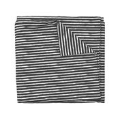 Painted White Stripes on Charcoal (Dark Gray, Distressed Stripes)