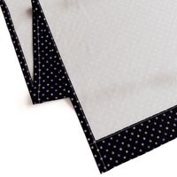 watercolor polka dots on black