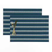 masculine navy teal khaki stripes