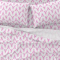 pink lobster fabric