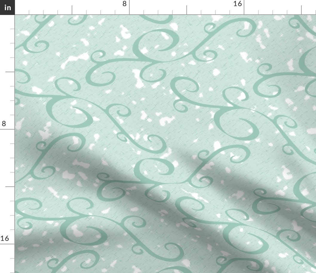 Branches - Spoonflower Blue
