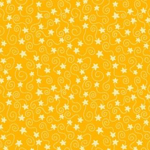 Yellow Swirling Stars