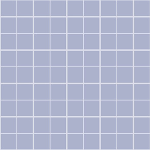 simple windowpane steel blue