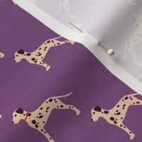 Vintage Matchbox Dalmatians - Violet