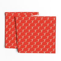 Vintage Matchbox Dalmatians - Red