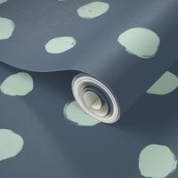 Indy Bloom Design Navy Teal Dot A