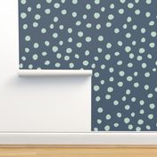 Indy Bloom Design Navy Teal Dot A