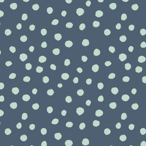 Indy Bloom Design Navy Teal Dot A