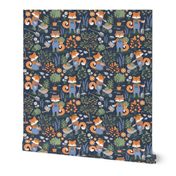 Small scale // The foxy gardener // orange foxes