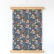 Small scale // The foxy gardener // orange foxes