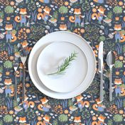 Small scale // The foxy gardener // orange foxes