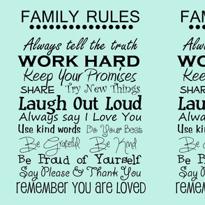 complete family rules aqua